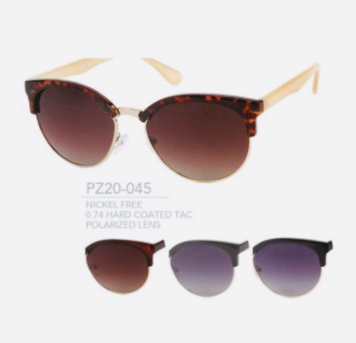 Polarized zonnebril PZ200045 Aktie: gratis mooie koker en gave ketting Polarized zonnebril PZ20045