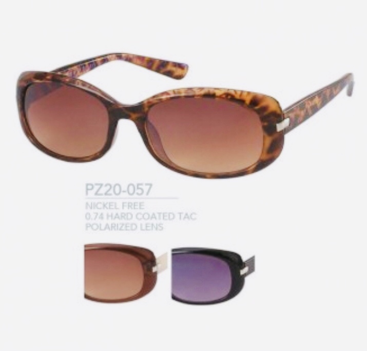 Polarized zonnebril PZ20057 Aktie: gratis mooie koker en gave ketting Polarized zonnebril PZ20057