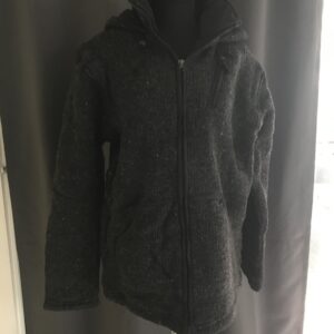 3112000 heerlijk gebreid outdoor uni vest antraciet