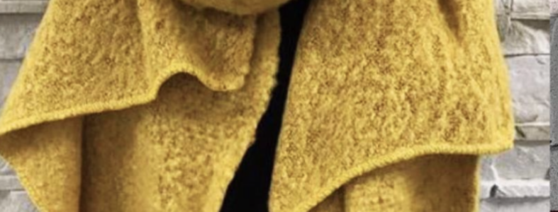 Mooie lange oker shawl 2119000 mooie lange shawl oker
